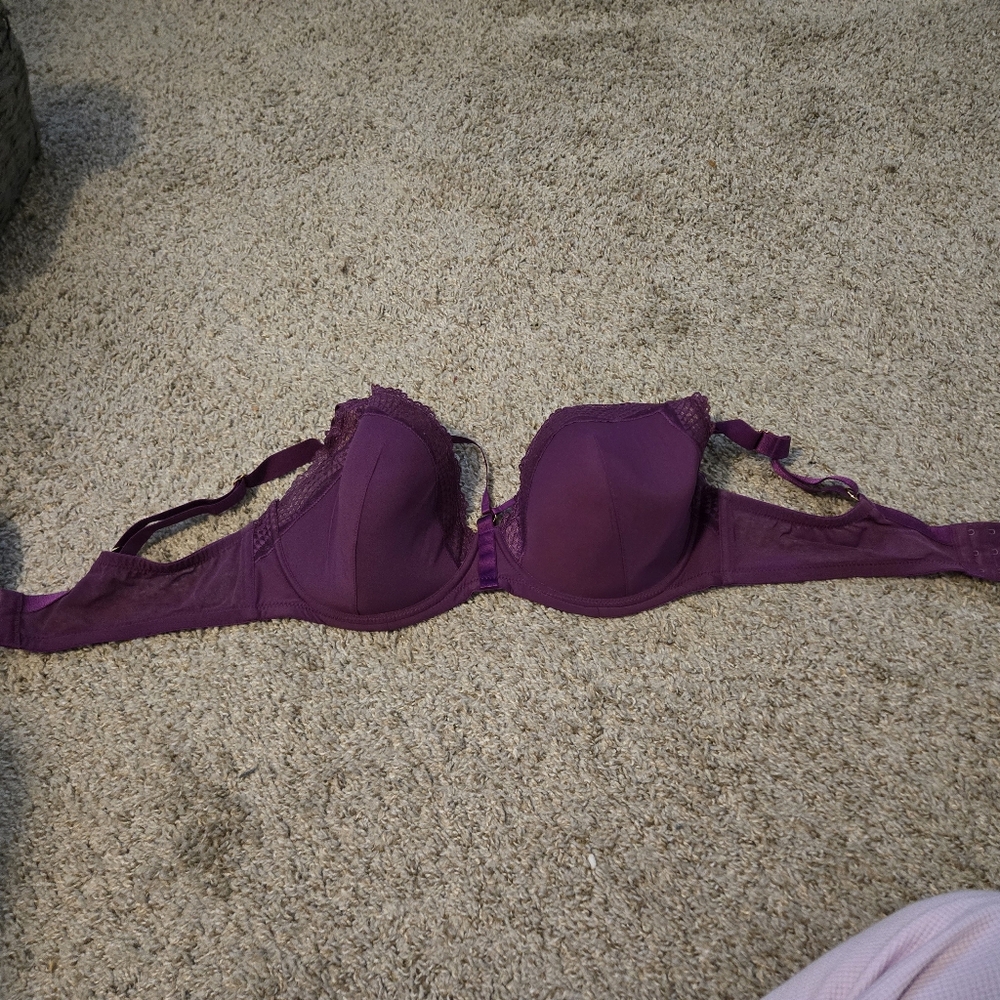 Adore Me Euc Purple Women's Underwire Bra 38d 38ddd